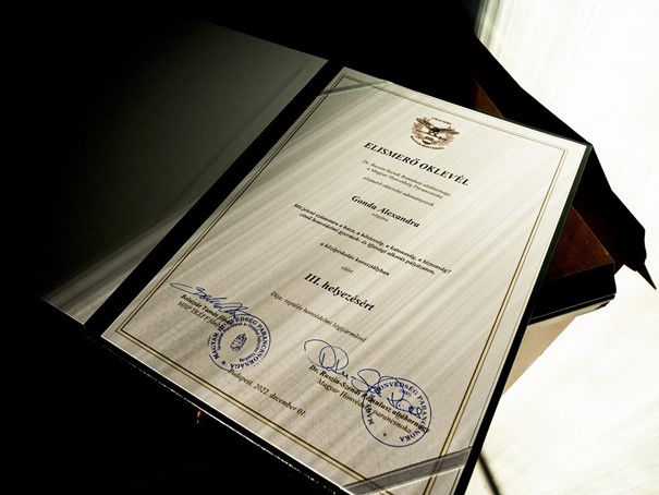 Kiemelkedő eredmény az országos honvédelmi pályázaton